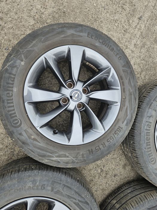 Koła letnie 185/65/15 Opel Corsa Combo Meriva Adam 4x100, 5mm 2019r