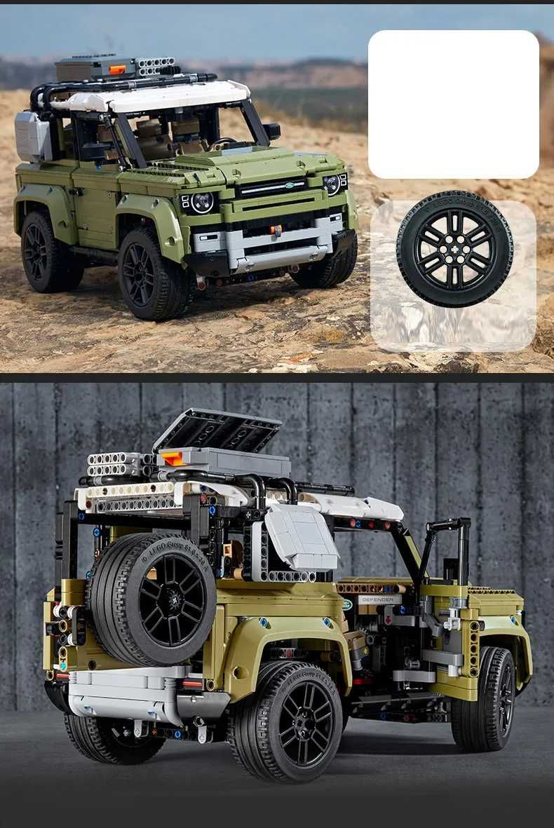 Land Rover Defender, 42110 - Klocki Lepin Technic + GRATIS