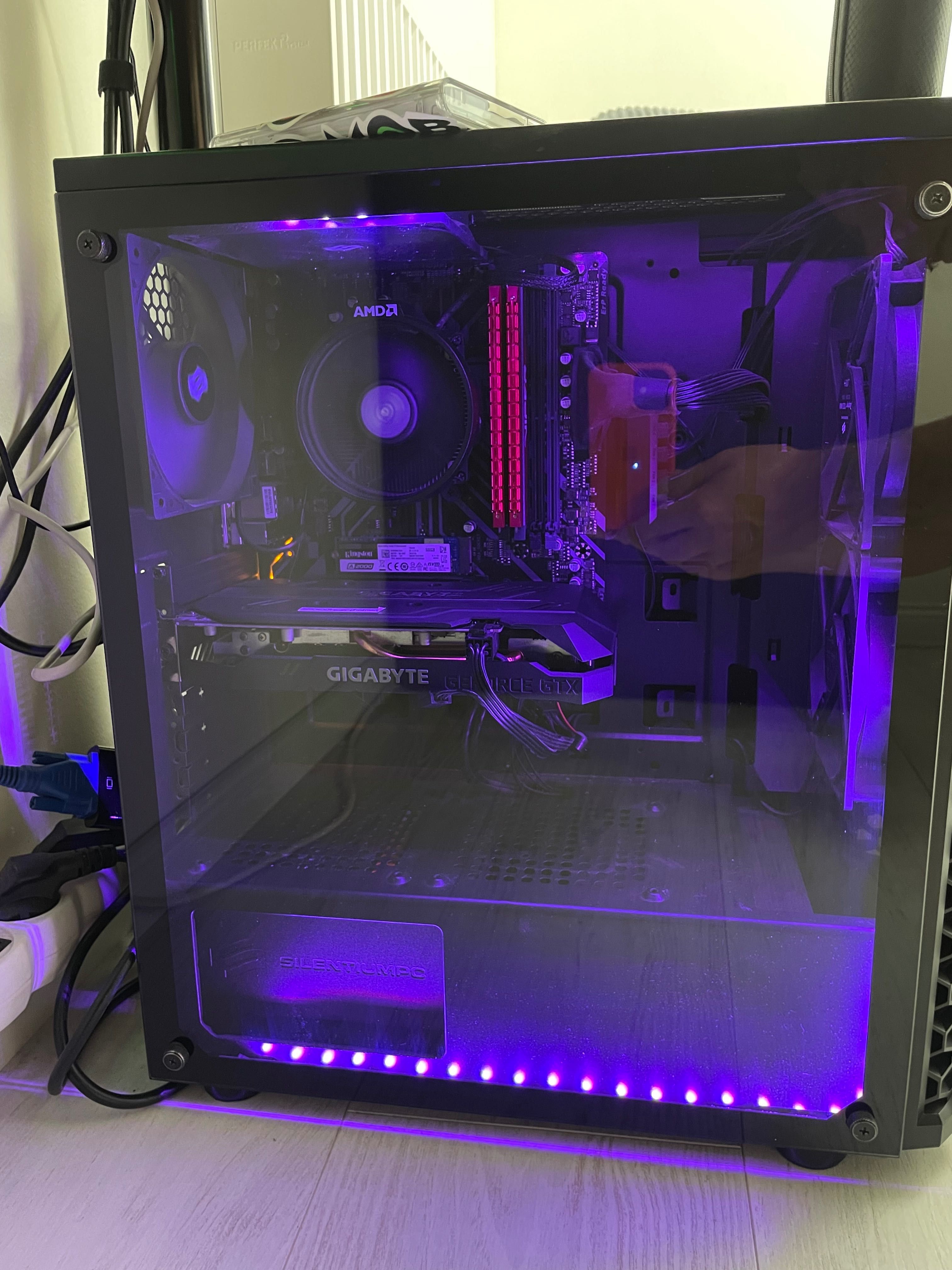 Komputer stacjonarny Gamingowy AMD Ryzen 5 2600 GeForce GTX 1650 SUPER