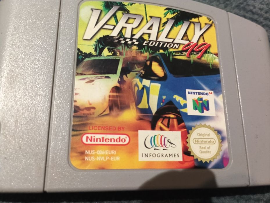 jogo V-Rally Edition 99 Nintendo 64