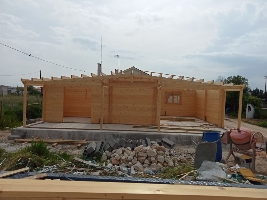 Casas pré fabricadas em madeira