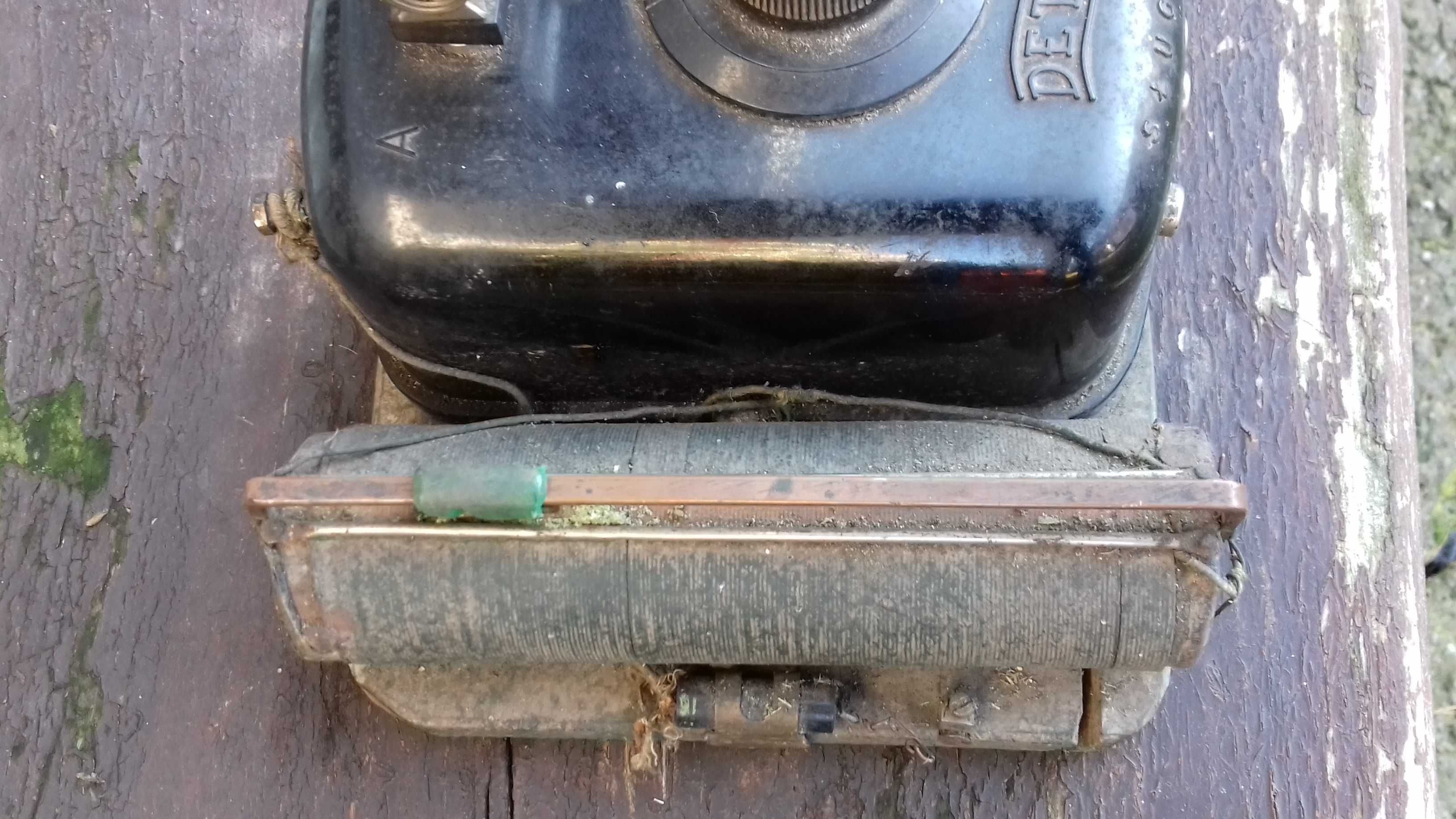 stare radio kryształkowe detefon
