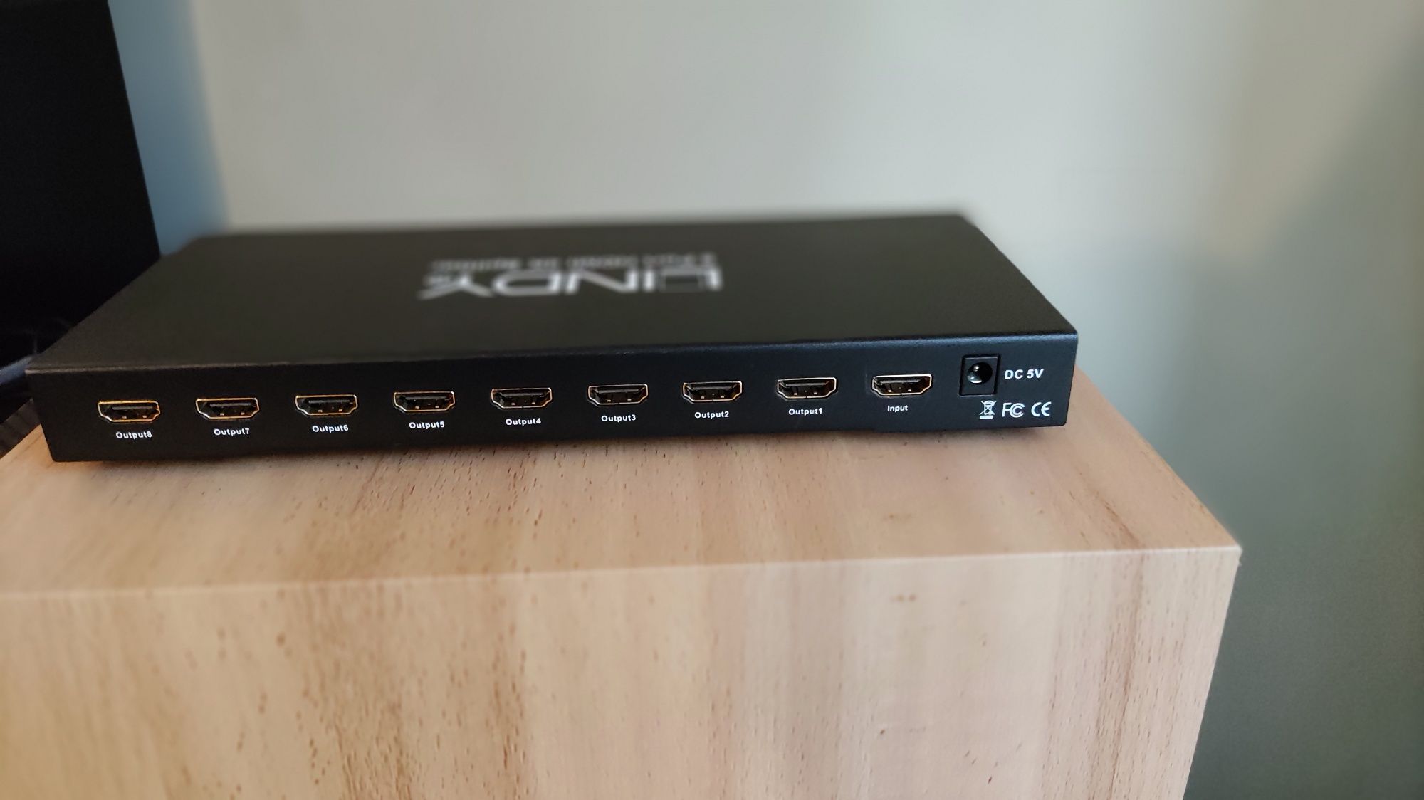 LINDY Rozdzielacz Splitter HDMI x8 - 4K