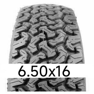 Pneus 6.50x16 novos