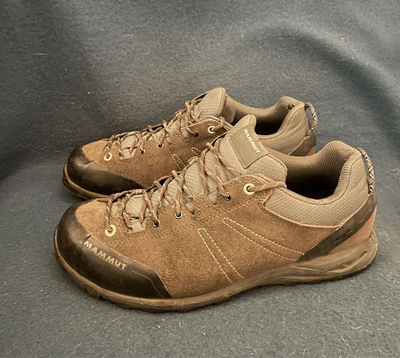 Кроссовки кожаные нубуковые Mammut. Оригинал. Размер 41, по стельке 27