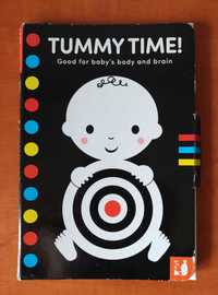 Tummy Time Board book Mama Makes Books książka kontrastowa sensoryczna