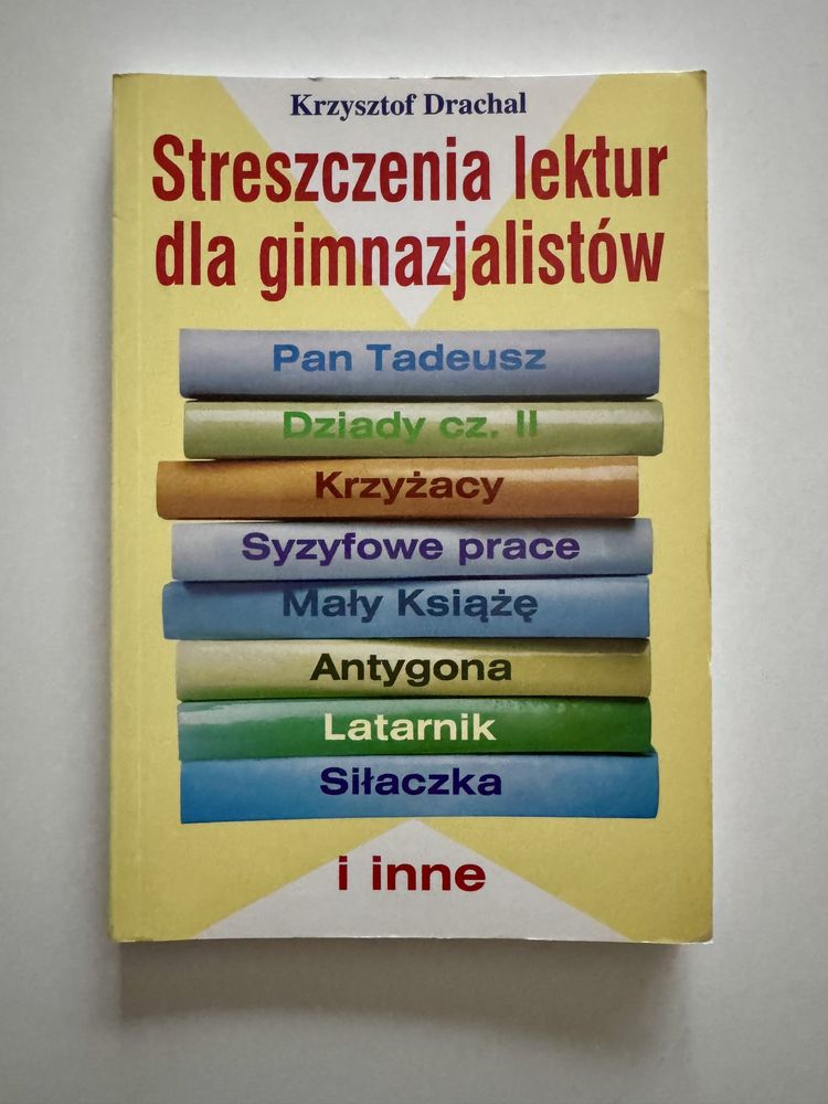 Streszczenia lektur