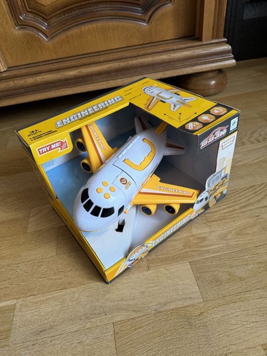 Літак Вантажний звук, підсвічування, парогенератор, інерція