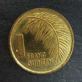 Guiné 1 Franc Guinéen 1985