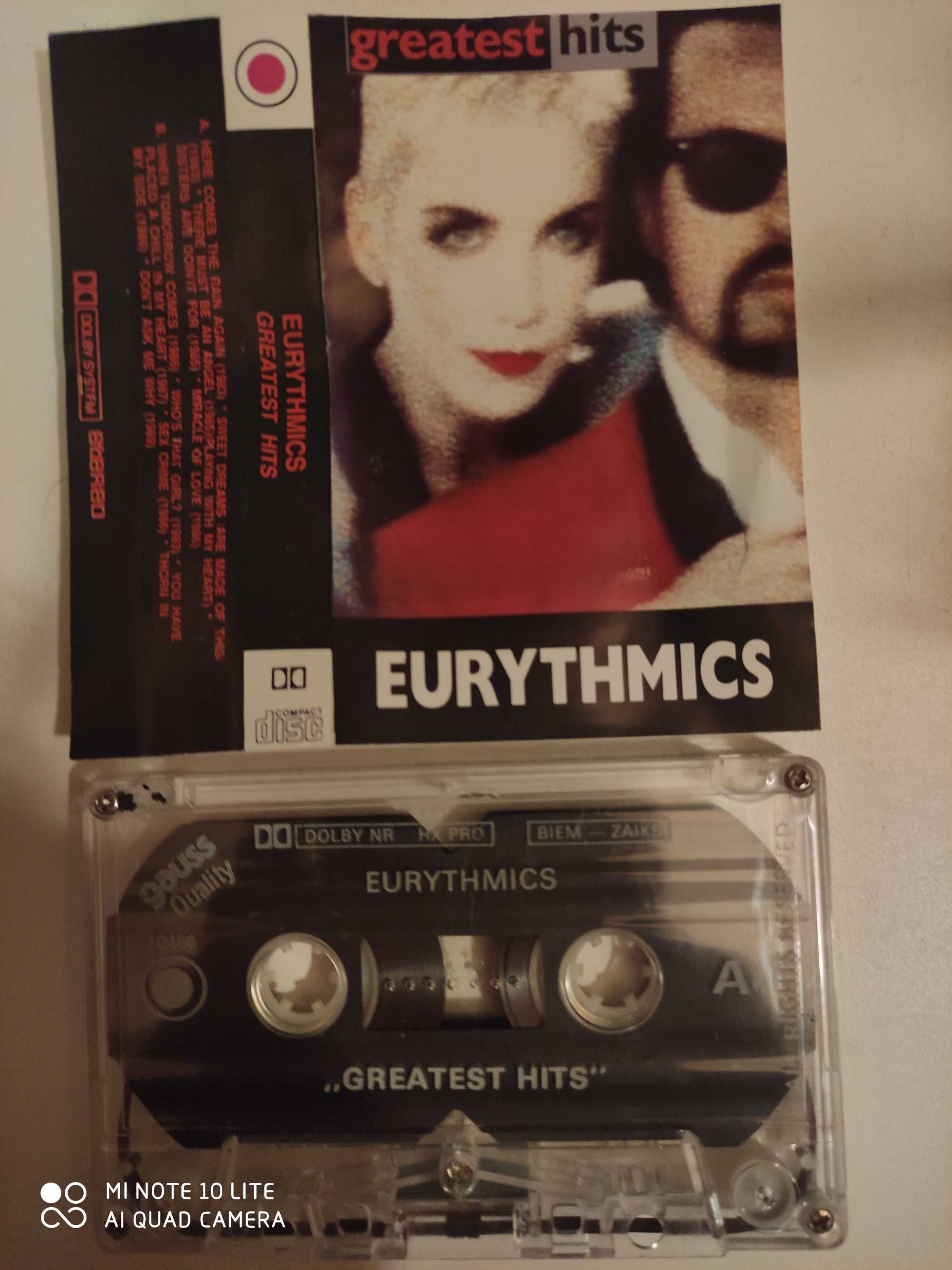 Eurythmics  Greatest Hits kaseta