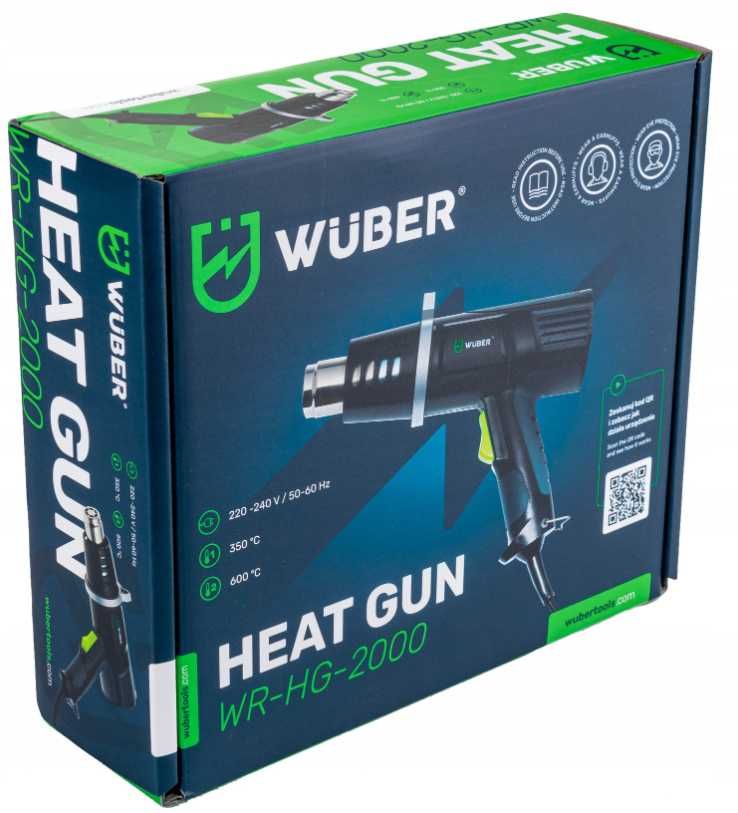 Nowa OPALARKA ELEKTRYCZNA Mocna Regulacja Biegi 600°C x4 Dysze (-20%)