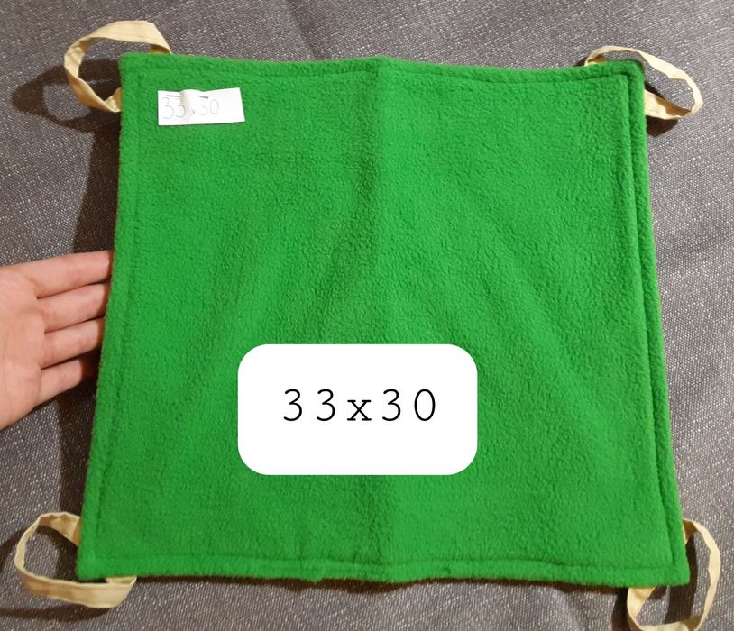 Hamak kwadrat polar tapicerska 33x30 szczur koszatniczka szynszyla
