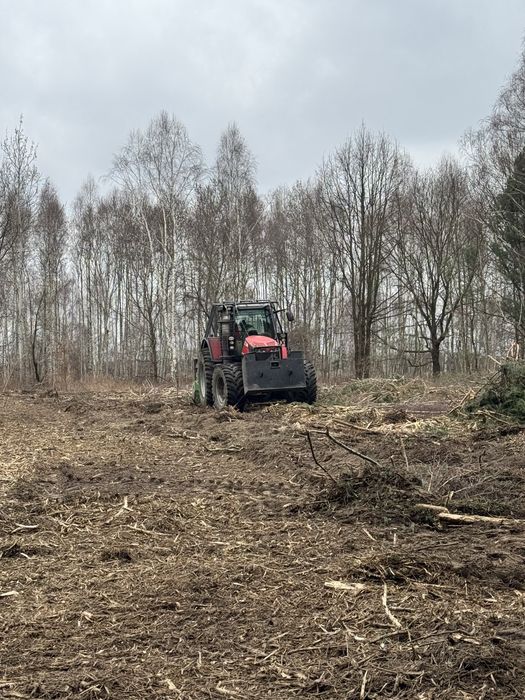 Mulczowanie, karczowanie, czyszczenie działek, usługi leśne