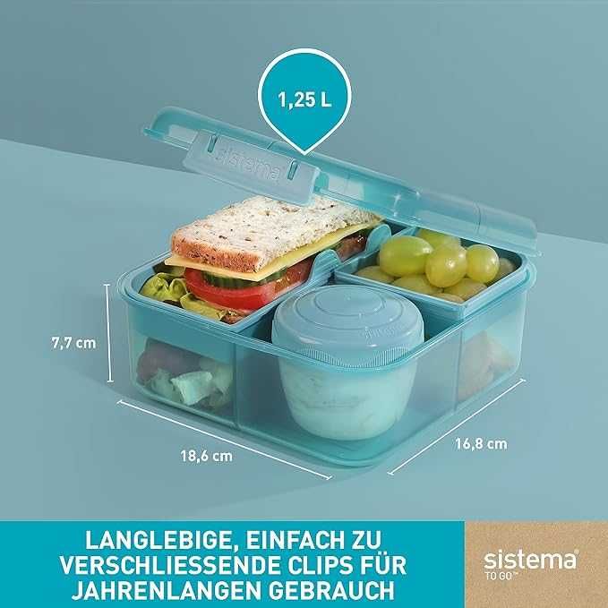 Pudełko Bento Sistema 1,25l, Pudełko śniadaniowe, defekt