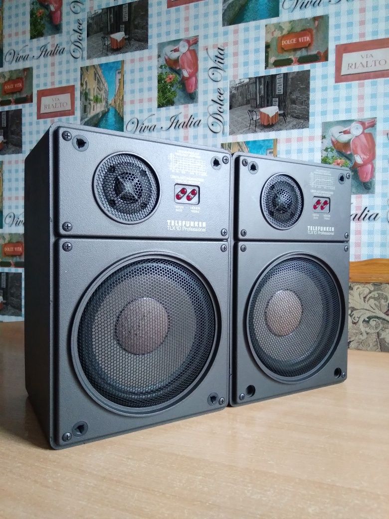 Отличная немецкая Telefunken TLX 10,4 Ом,70 Вт,работоспособность 100%!