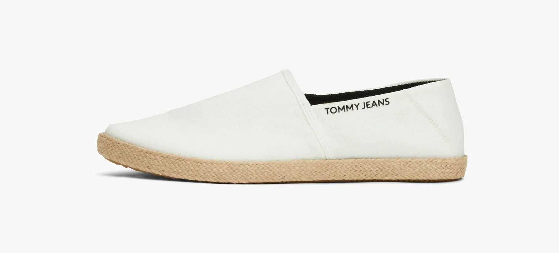 Tommy Jeans Espadryle męskie białe roz. 44