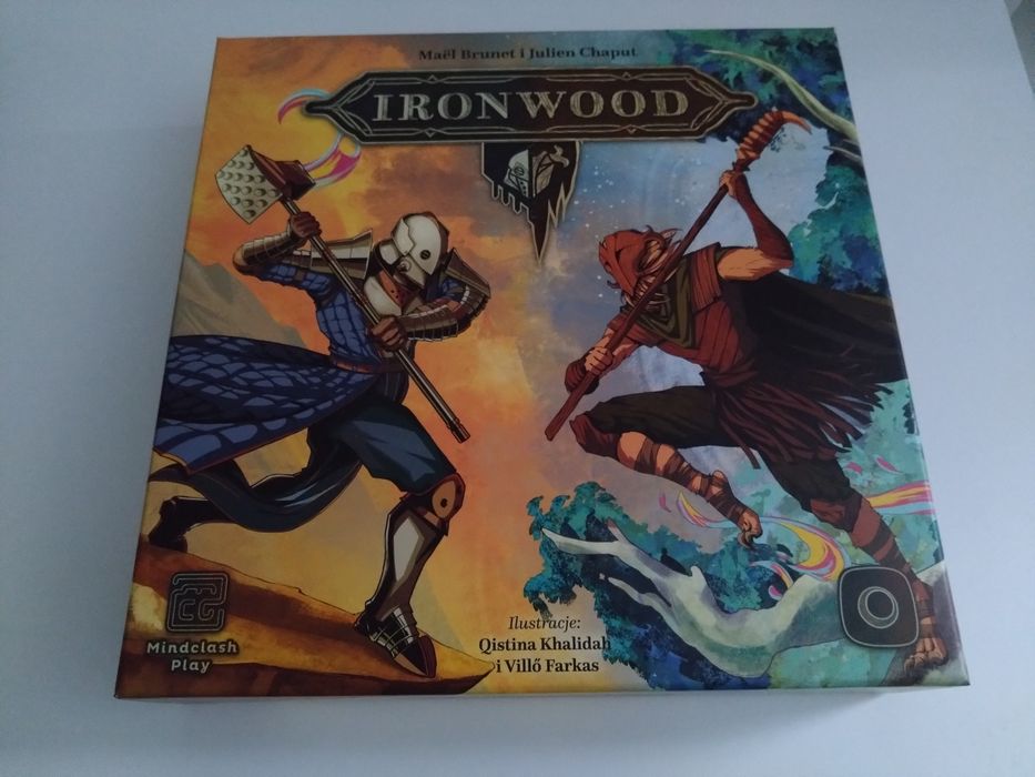Ironwood, karty w koszulkach - gra planszowa