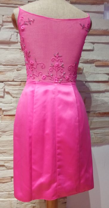 Różowa sukienka mini