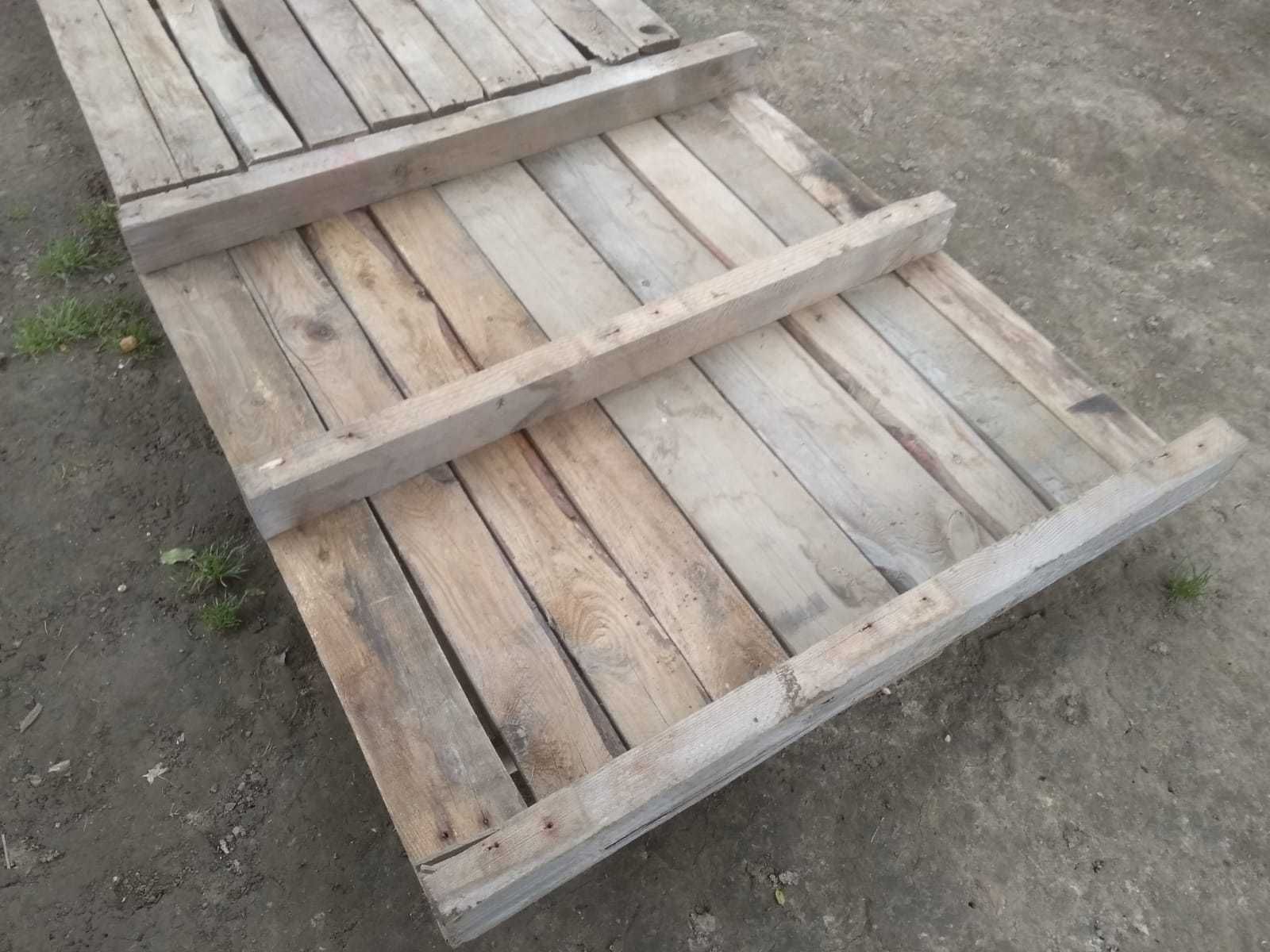 Palety 100 x 100 cm pełne deskowanie podest taras transport płot