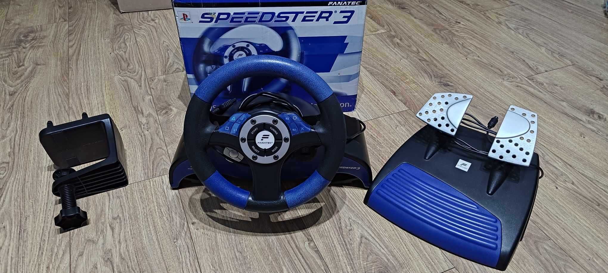 Kierownica PS2 Fanatec Speedster 3