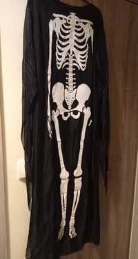 Strój karnawałowy halloween 120 cm  szkielet