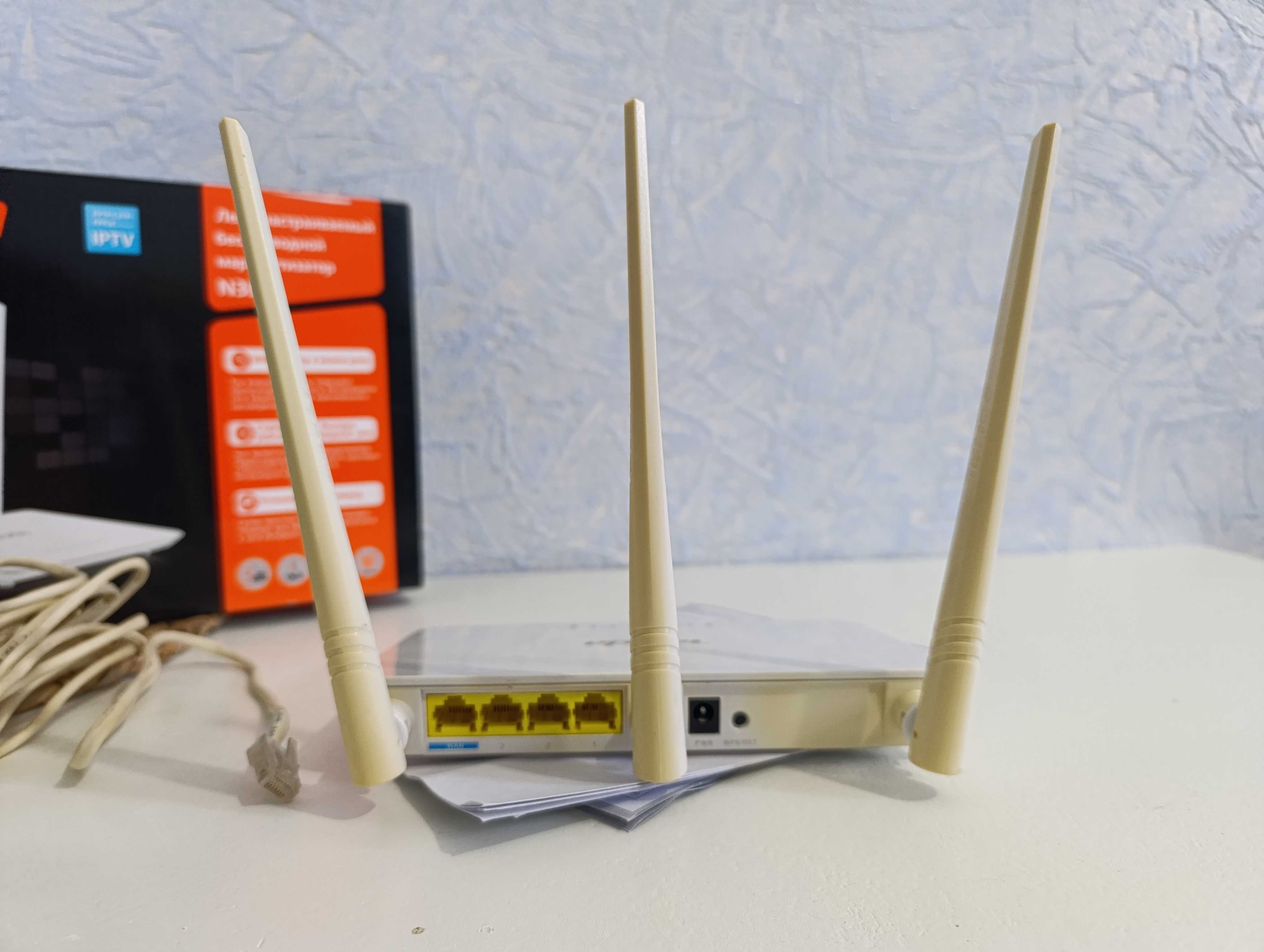 Wi-Fi роутер Tenda F3 n300 wifi, інтернет вай фай маршрутизатор тенда