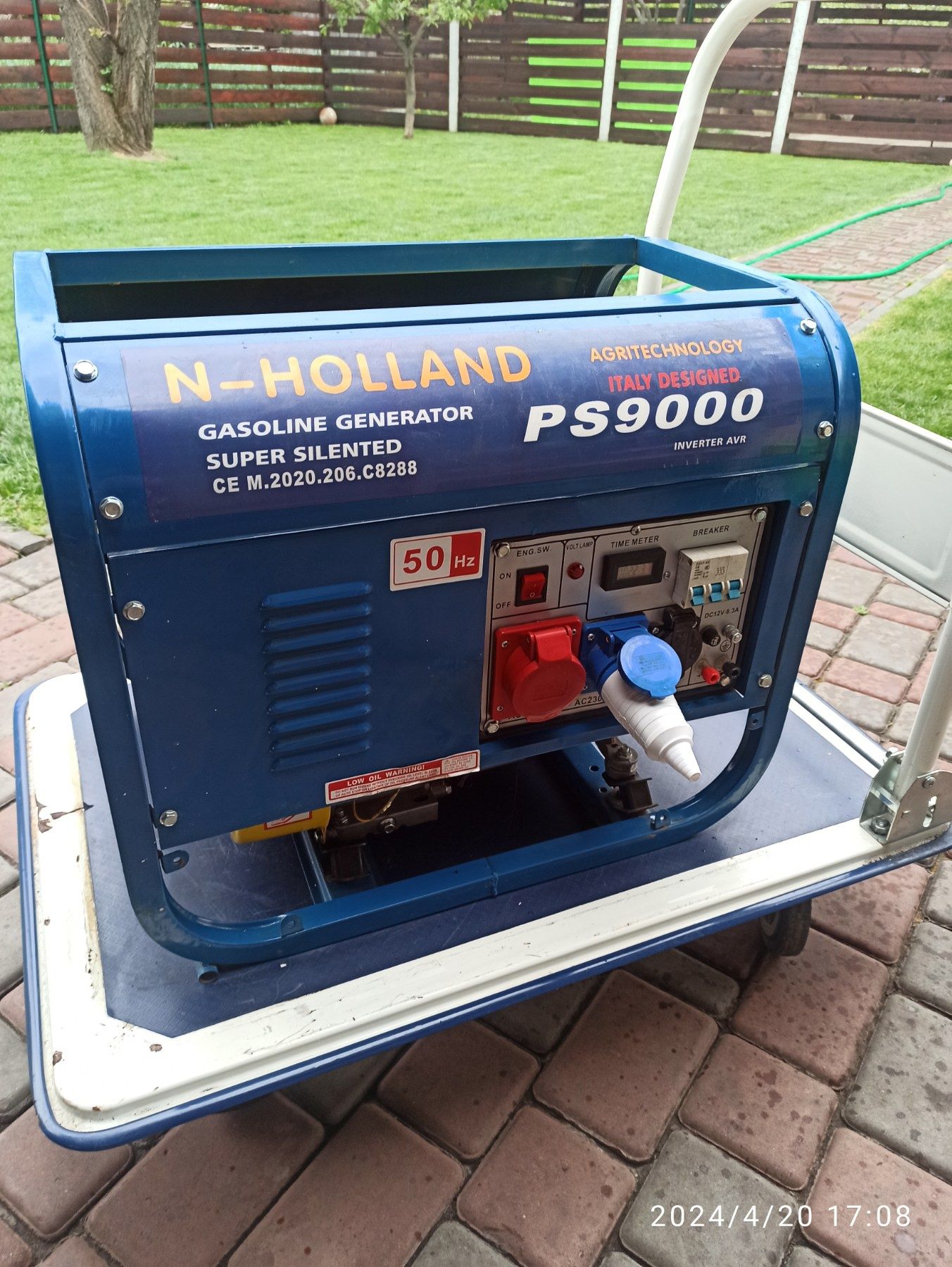 Генератор газ-бензин  N-Holland 2.5кВт