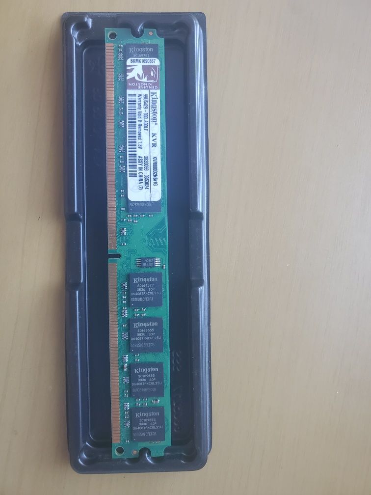 DDR2 1GB Kingston KVR800D2N6/1G