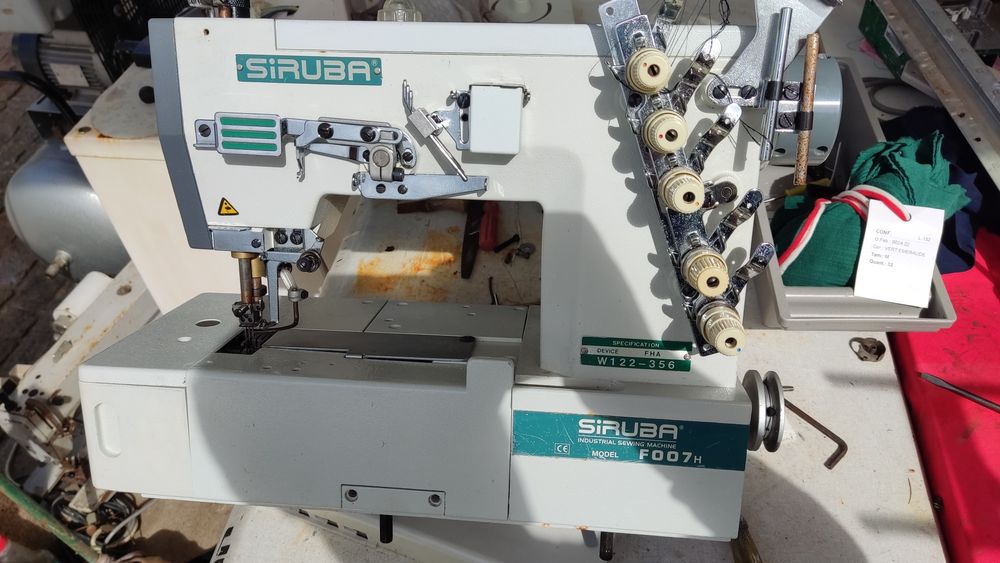 Máquina de Recobrimento e Baínhas