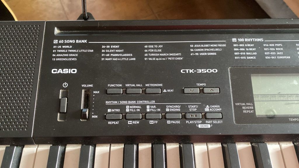 Piano Casio ctk-3500