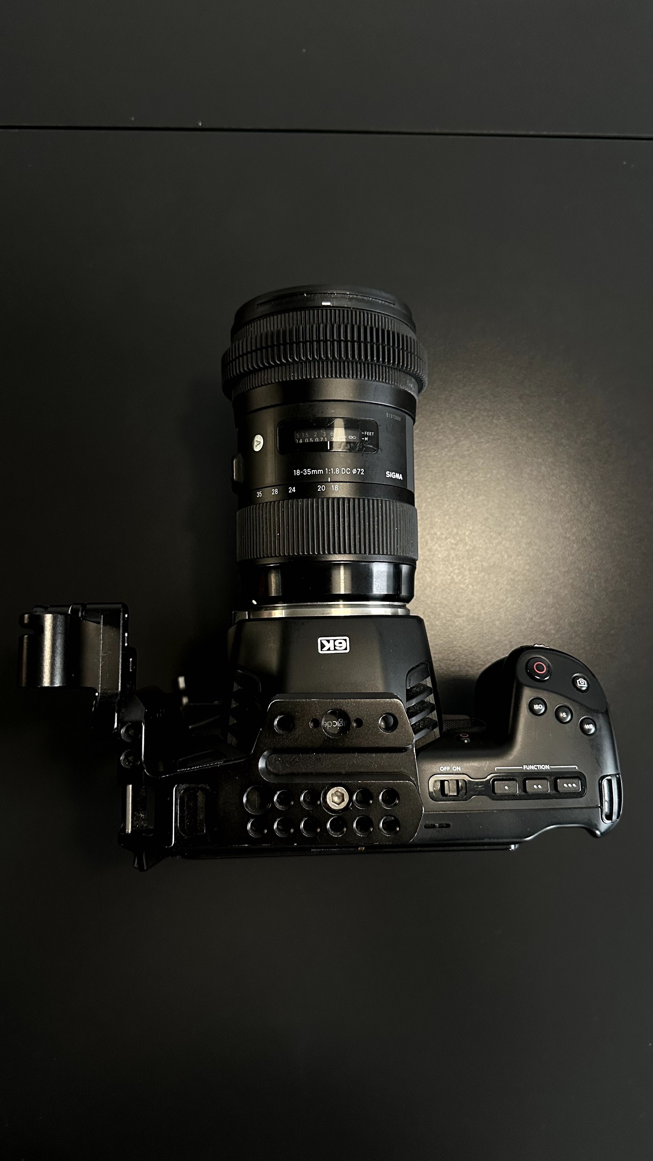 BMPCC6K + Obiektyw SIGMA Digital ART 18-35mm f/1.8