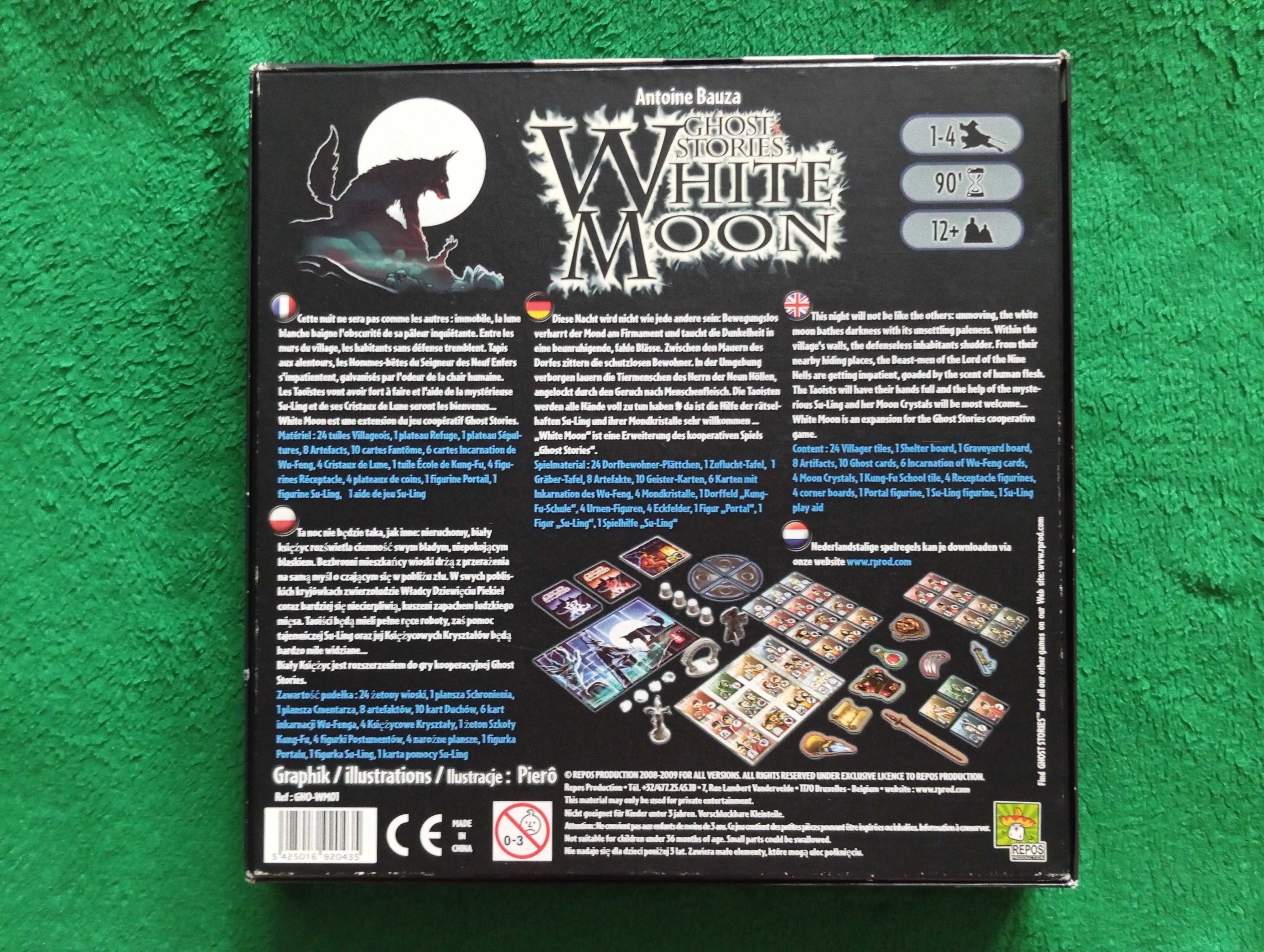 Gra planszowa Ghost Stories + dodatek White Moon