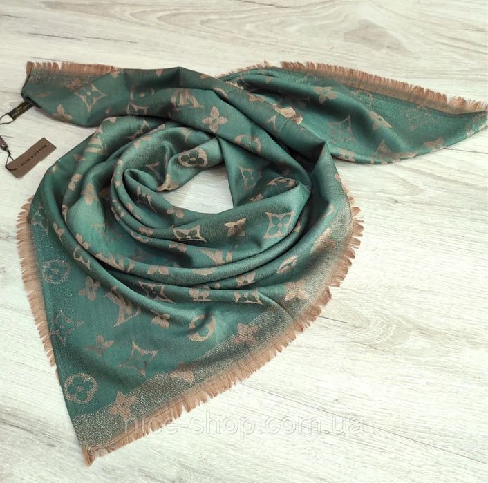 Хустка Louis Vuitton тонкий кашемір хустинка жіноча