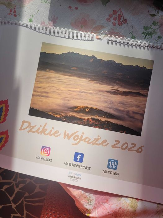 Kalendarz ścienny A3 2026 GÓRY KRAJOBRAZY autorskie zdjęcia