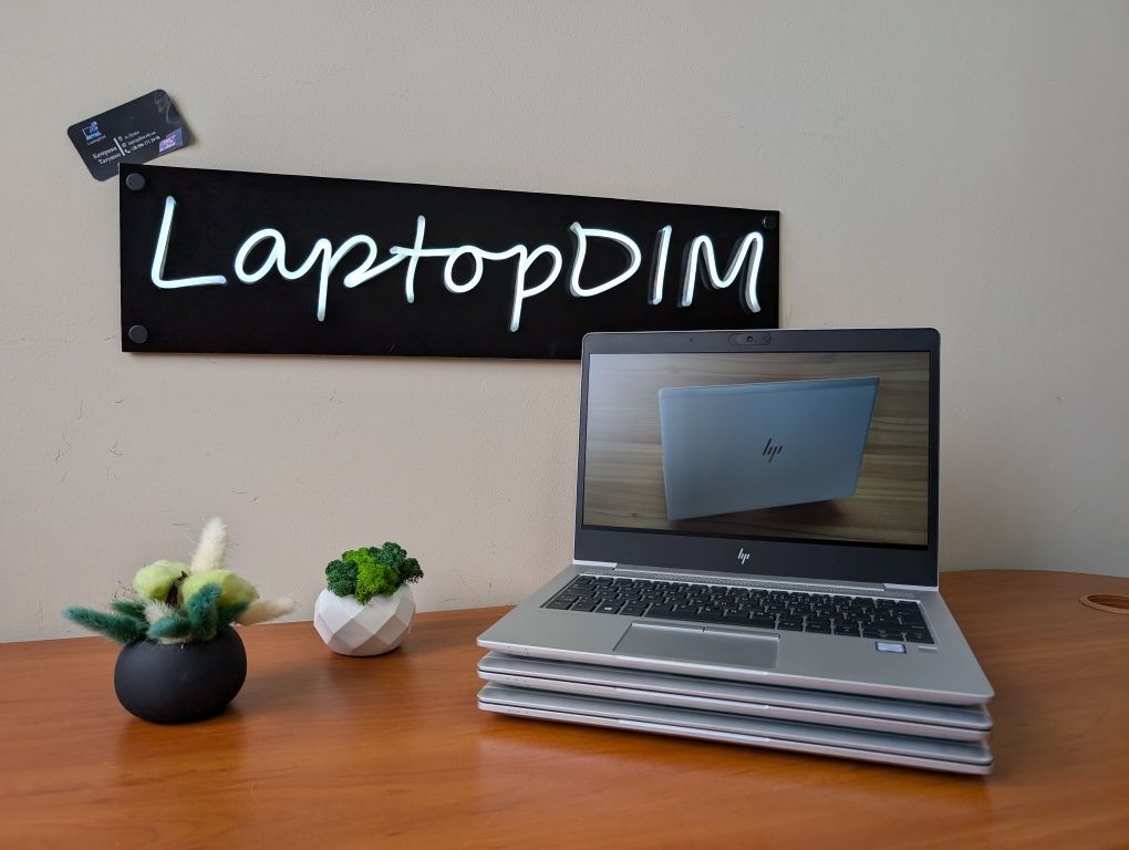 Ноутбук HP EliteBook 830 G5/FHD/13.3/i5-8265/16/512/IPS/4ядра/металеви