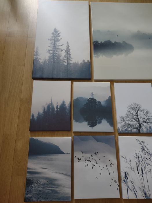 Conjunto 9 quadros IKEA - GRÖNBY OPTIMO Estado