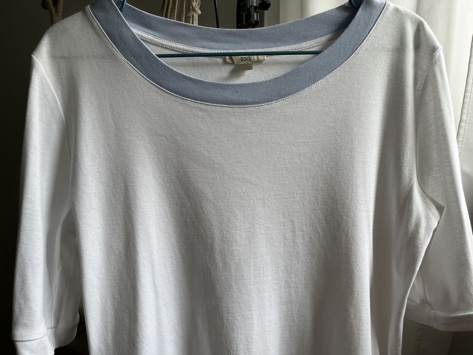 Esprit biała koszulka damska, rozm. L