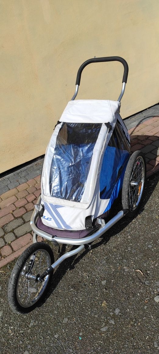 Przyczepka rowerowa XLC Mono 3w1 buggy, jogger, wózek sportowy