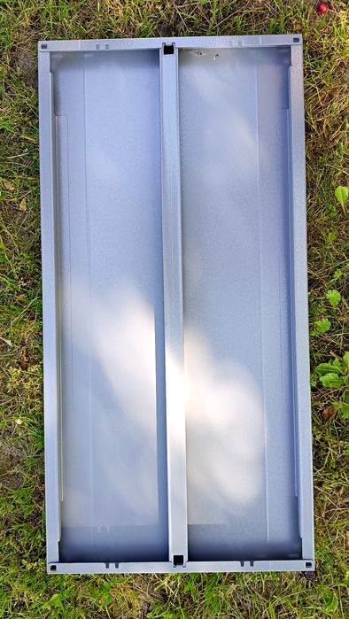 Półka do regału lakierowana Form 80x60 cm wzmacniana  150kg szara