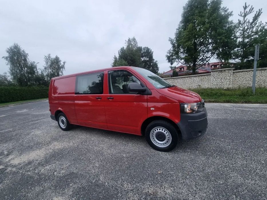 Volkswagen Transporter model poliftowy wersja long 5 osob zabudowa holenderska BLUE MOTION