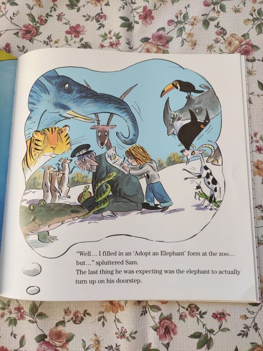 The Slightly Annoying Elephant David Walliams po angielsku