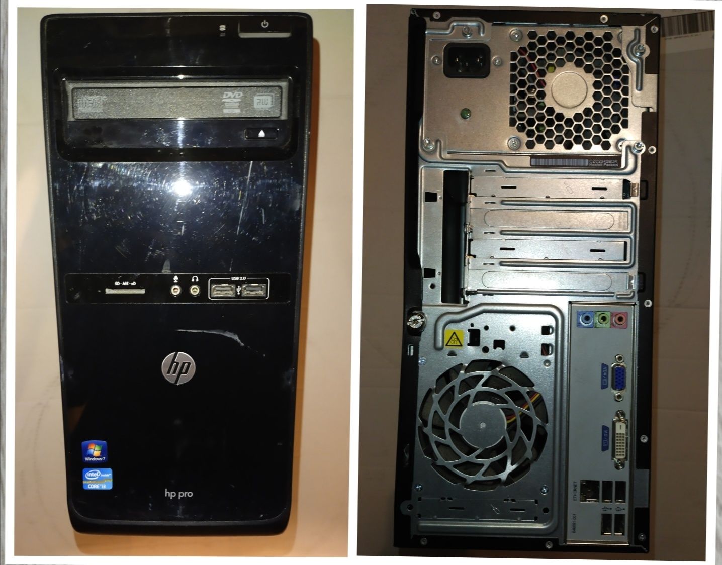 WIFI PC i3 8GB RAM, NOWY SSD  MONITOR 19"stacjonarny gratisy Win 10 sp