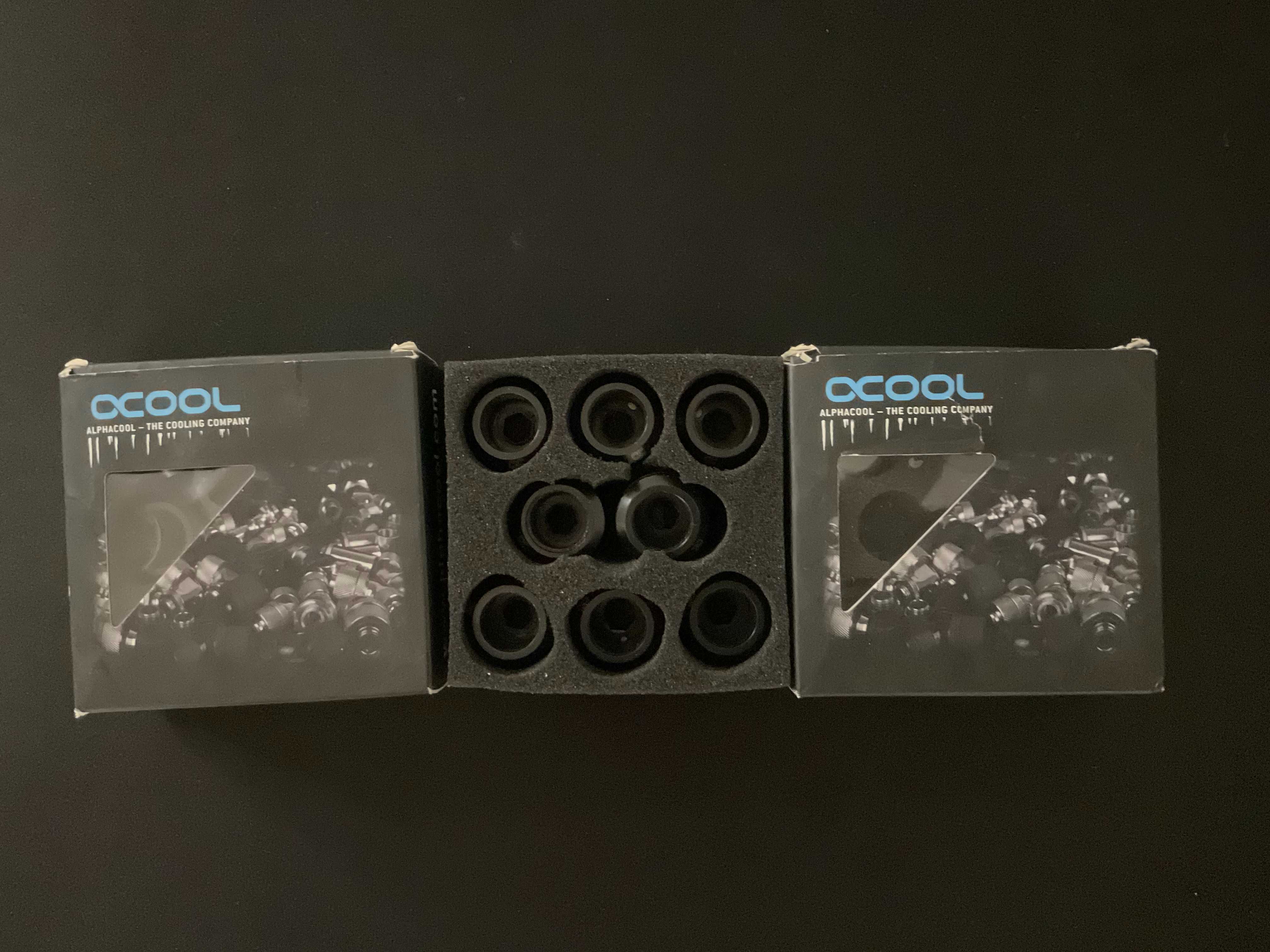 Alphacool Eiszapfen PRO 16mm HardTube - Deep Black