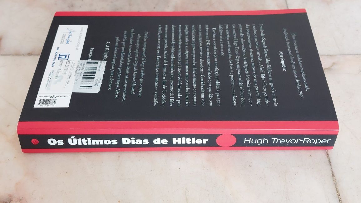Livro Os Últimos Dias de Hitler
