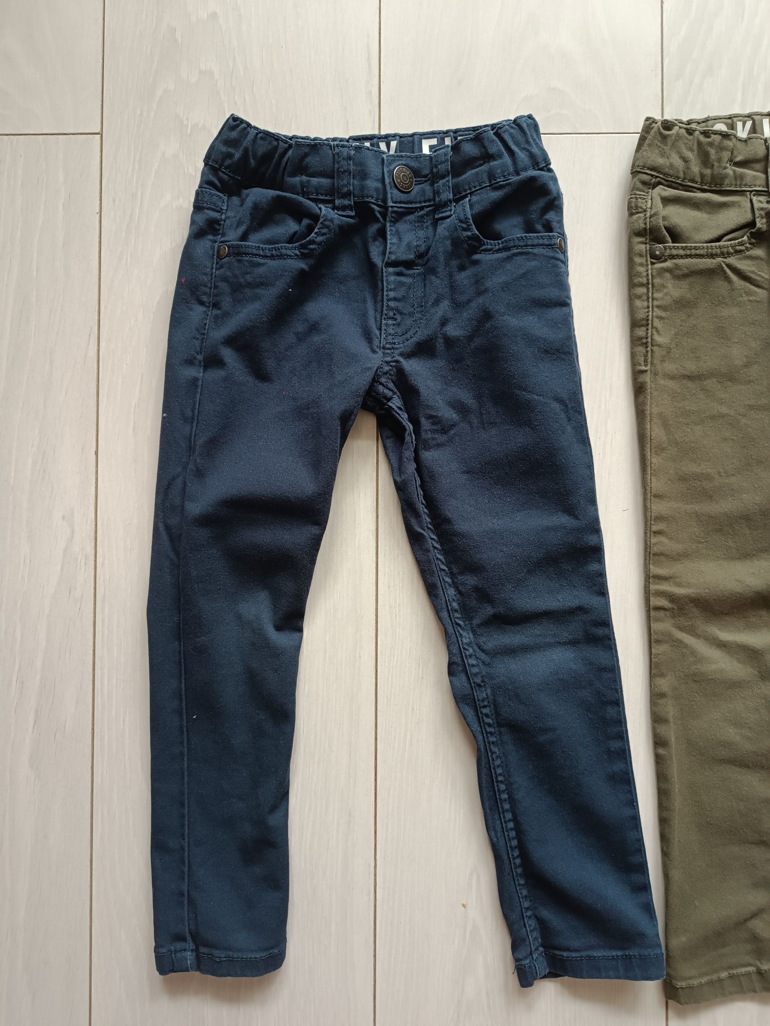 Spodnie skinny C&A bawełna rozm. 104