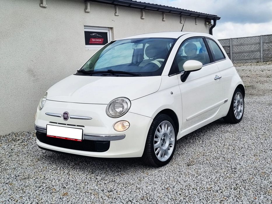 Fiat 500 ŚLICZNY 1.2 Benzyna AUTOMAT Bogata Wersja ORYGINAŁ Zadbany 2010 Serwis
