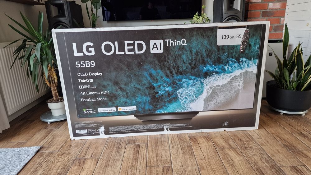 Telewizor OLED LG 55 cali OLED55B9SLA webOS