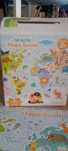 Czuczu puzzle mapa świata 3+ figurki