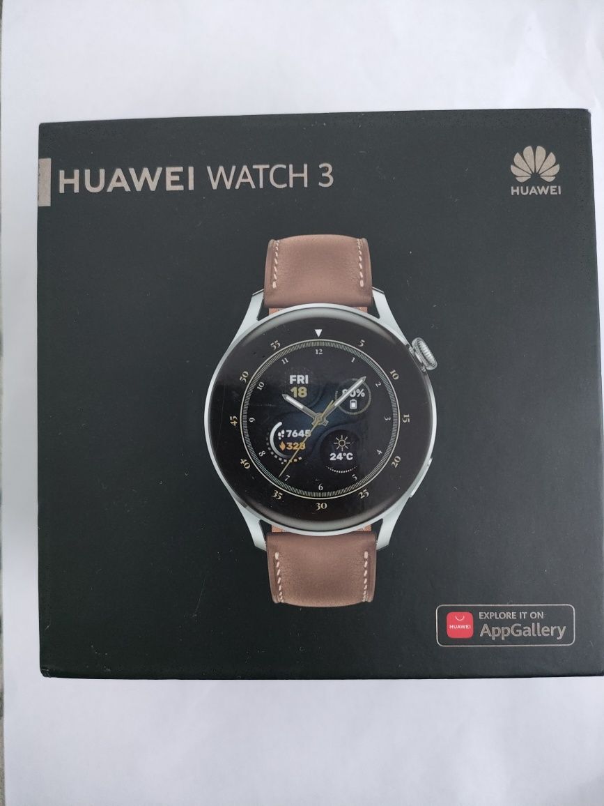 Смарт-годинник Huawei Watch 3 e-sim з гарантією