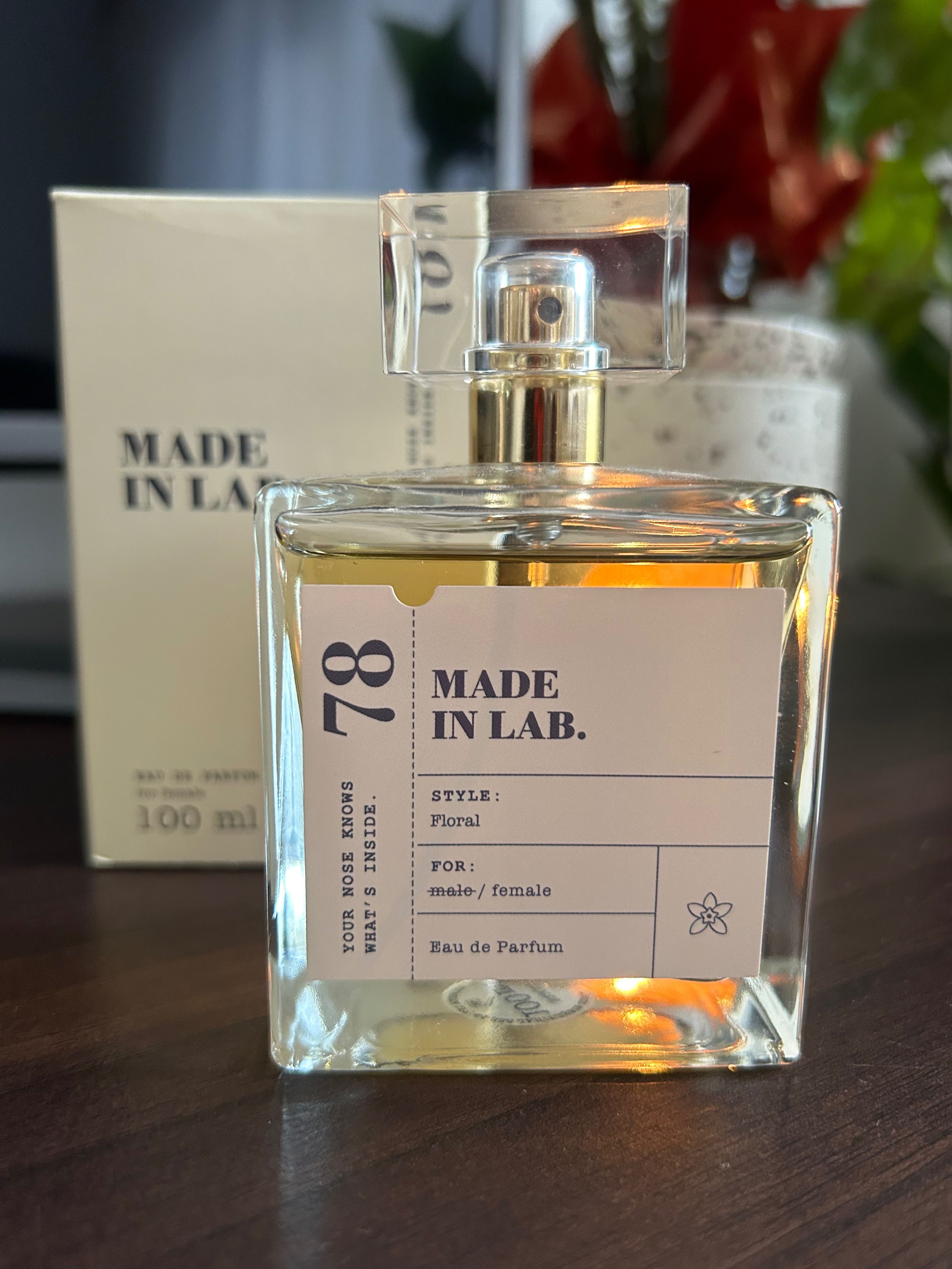 Perfumy Made in Lab 78 damskie 100 ml nowe